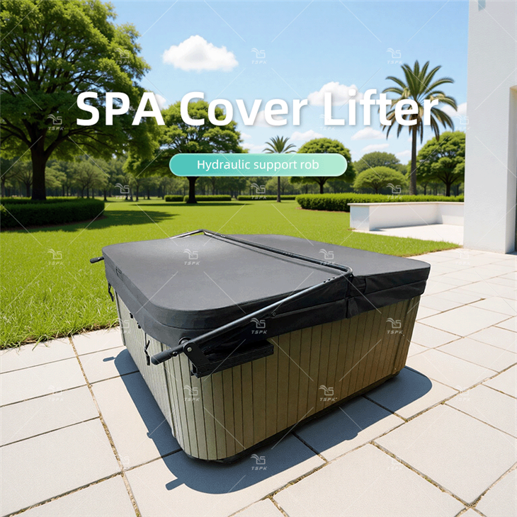 Borong Hidraulik Aluminium Aloi Spa Cover Lifter TS-09