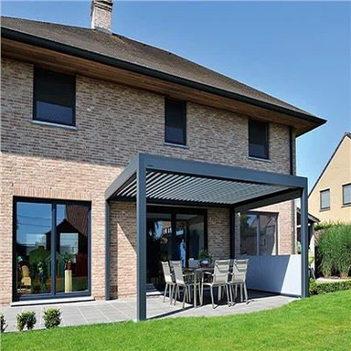 Pergola Aluminium Taman Luaran